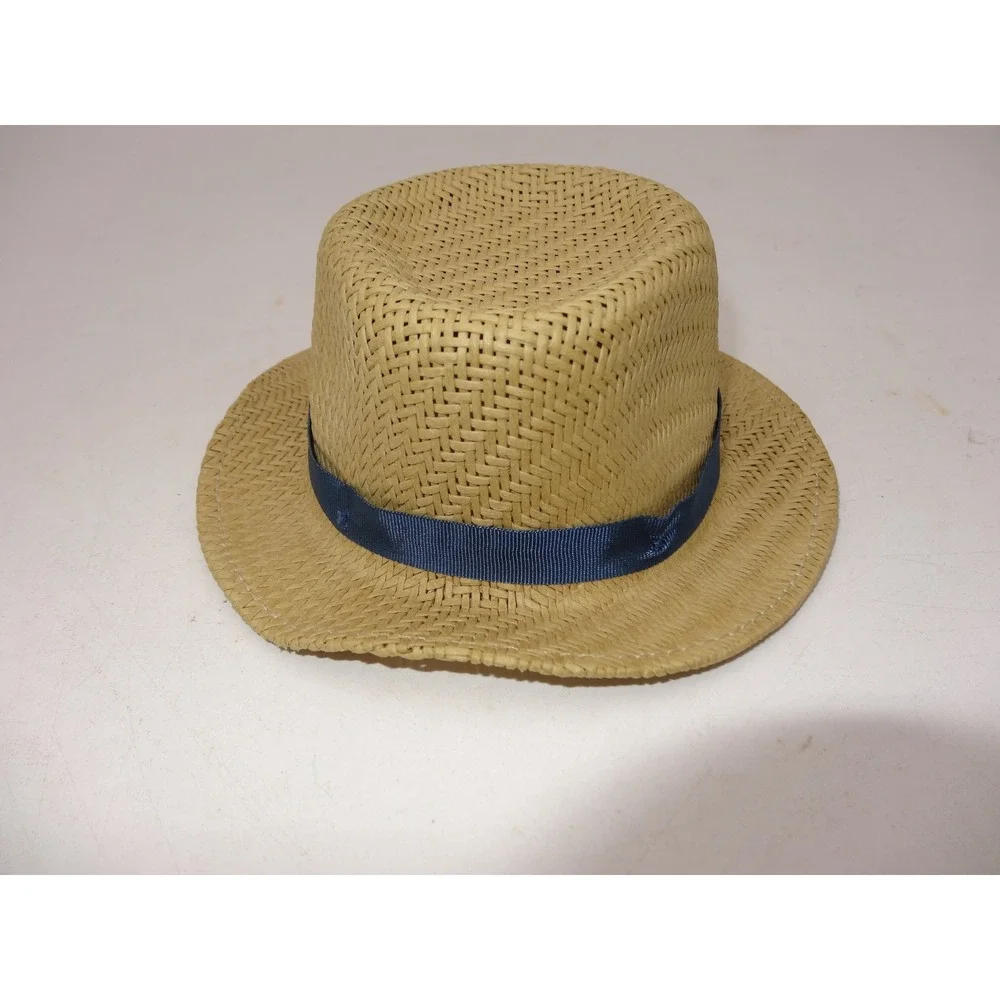 American Girl Doll Truly Me Show Your Sweet Side Accessories Fedora Hat Tan Navy